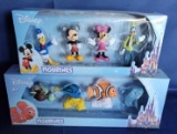 Disney Figurines Mickey Finding Nemo 2 Units