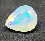 Rainbow pear cut opal 1.63ct gemstone