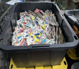 Large Bin of over 2000 Mixed Sports Cards 1980s-1990s