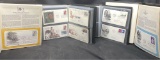 U.S. First Day Covers And First Day Of Issue Collector Stamp Books