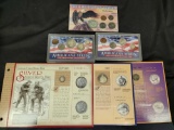 Obsolete Coins of Yesteryear Sets: Seven Different Sets, Silver and Obsolete Coins