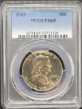 PCGS 1963 PF65 Proof Franklin Half