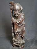 Unique solid wood carving.