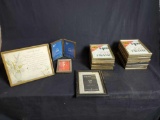 Picture frames. Framed poem titled Mother Love.