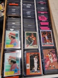 300+ baseball and basketball cards