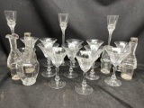 Mixed Glassware.
