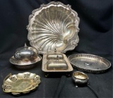 Silver Plated Tray Lot.