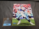 Troy Aikmam 8 x 10 in Photo Signed