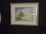 Framed and signed art