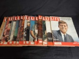 Box of vintage magazines. LIFE. PIC. PEEK. U.S. CAMERA. SNAP