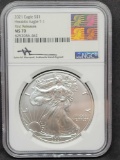 2021 Silver Eagle Dollar MS70