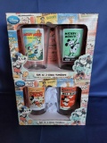 Disney Set of 2 Glass Tumblers in Box 2 Units