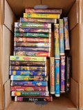Box Full of Disney VHS Tapes