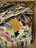 Box Full of Loose Sports Cards