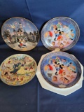 Disney Collector Plates Snow White Kiss 4 Units