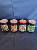 Disney Welchs Jelly Jars Still with Jelly 4 Units