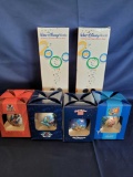 Disney 2000 New Years Ornaments 2 Pack 2 Units
