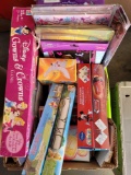 Box Full of Disney Toys Games Art