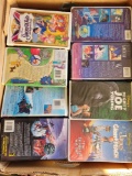 Box Full Disney VHS Tapes