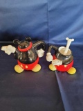 Disney Mickey Mouse Sugar Creamer Ceramic Set