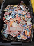 27 Gallon Tote Full of Sports Cards