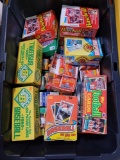 27 Gallon Tote Full of Sports Cards