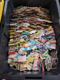 27 Gallon Tote Full of Sports Cards