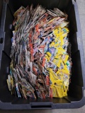 27 Gallon Tote Full of Sports Cards