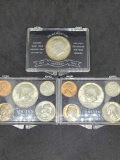 1964 John F Kennedy Silver Half Dollar Coin Uncirculated Sets. Great Stocking Stuffers