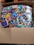 Box Full of Assorted Sports Cards 90s