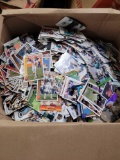 Box Full of Assorted Sports Cards 90s