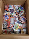Box Full of Assorted Sports Cards 90s