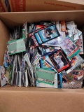 Box Full of Assorted Sports Cards 90s