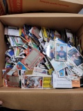 Box Full of Assorted Sports Cards 90s