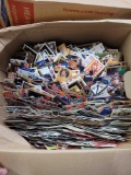 Box Full of Assorted Sports Cards 90s