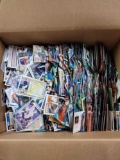 Box Full of Assorted Sports Cards 90s