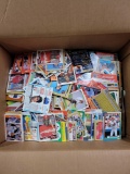 Box Full of Assorted Sports Cards 90s