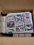 Box Full of Assorted Sports Cards 90s