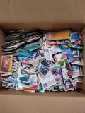 Box Full of Assorted Sports Cards 90s