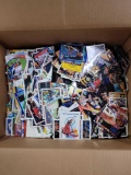 Box Full of Assorted Sports Cards 90s