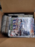 Box Full of Assorted Sports Cards 90s
