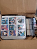 Box Full of Assorted Sports Cards 90s