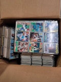 Box Full of Assorted Sports Cards 90s