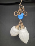 20s 30s Milkglass Acorn Drops