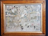 Wood Framed art.