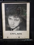 Framed black and white print.