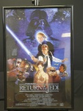 Framed poster print.