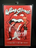 Framed poster print.