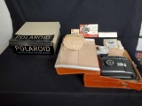 Vintage Polaroid Land Camera model 110A high speed kit in box.