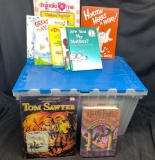 Large Tote of Books